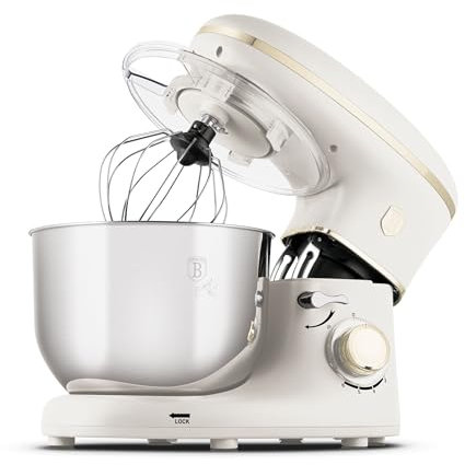 Berlinger Haus Sahara Collection Robot pâtissier, robot culinaire, 1300 W, 6 litres, bol en acier inoxydable, 6 vitesses avec fonction pulse