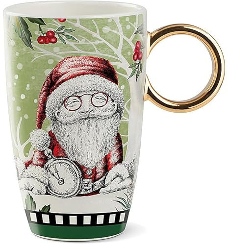 Egan Weihnachtstasse mit Weihnachtsmann, mit einem Fassungsvermögen von 440 ml. Die Referenz lautet: 120111