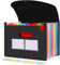 Diboniur Trieur 12 Compartiments A4, Rangement Papier Administratif, Extensible Classeur A4 Range Document Bureau, Trieur Document Organiseur de Dossiers Accordéon de Grande Capacité (Noir)