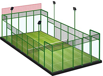 Benimeli Red Supletoria - Red de Protección para Padel, Tenis y Deportes - Malla de Seguridad - Red Rectangular de Polipropileno con Tratamiento Anti-UV (Blanco, 2x10M)