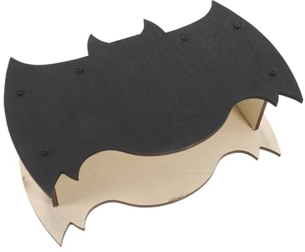 JUMPLAWN Casa de Murciélagos de Madera Exterior Refugio Resistente para Murciélagos Montaje Pared Protección para Pequeños Animales para y Patios