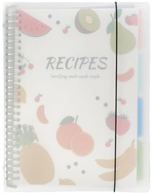 Kulinarisk anteckning – tom receptdagbok för kreativitet i köket | Inbunden A4-bok med guidade instegssidor, elegant layout för måltider hemma, bakprojekt, mat