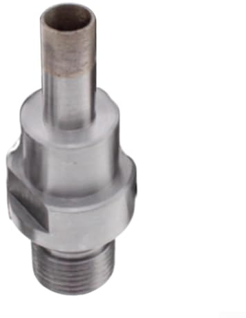 Zilimontt Punta da trapano filettata M20 da 6-32 mm, per piastrelle, pietra, vetro, con rivestimento smerigliato sinterizzato, lunghezza 75 mm, compatibile con foratura in pietra, legno e piastrelle