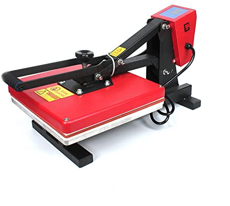 BINGNU Machine de Presse à Chaud, 38x3 8cm rb-eu38 Machine de Chaleur Haute Pression T-Shirt Sublimation Tissu Téléphone Cas Puzzle Pousseau Souris