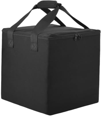 SZZCNOX Caja de almacenamiento de discos de vinilo para discos y revistas de 12 pulgadas