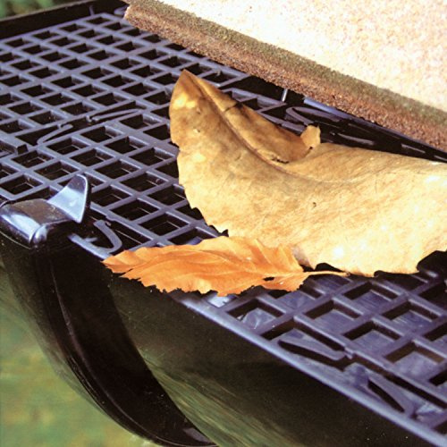Parkland 10m Gutter Leaf Guard Protection System Mesh Roof Guttering Cover to Stop Leaf Moss & Debris Cloggs Blocks