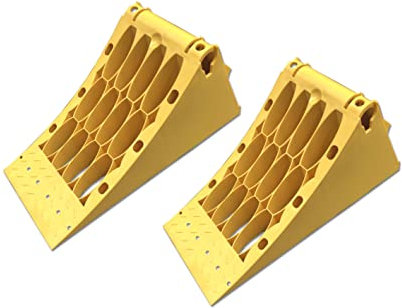 2 x Unterlegkeil LKW 5000kg, 5To Hemmschuh Bremskeil DIN 76051-E46