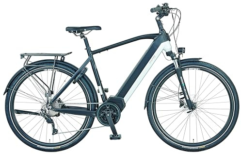 Prophete ENTDECKER 5,0, 28 Zoll für Damen und Herren, Mittelmotor 250W, 100 Nm, Integrierter Akku 630Wh, Elektrofahrrad mit 10-Gang Kettenschaltung, Reichweite bis 200 km