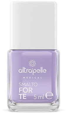 Altrapelle Medical - Smalto ForTE, Rinforza e Protegge le Unghie, Formula Vegana a Base di Ingredienti Naturali, Trattamento per Mani e Piedi, Ideale per Unghie Sane e Curate, 5 ml (Lilla, 5ml)
