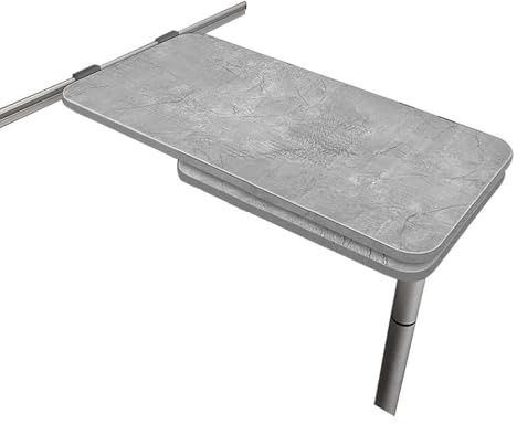 RTTZBOZ Klapptisch für Wohnmobile, 360 Grad Schwenkbare Wohnmobiltische für den Innenraum Eines Wohnmobils, Abnehmbares Wohnmobilzubehör(Gray)