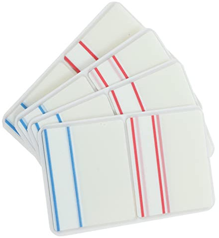 CAXUSD 4Blätter Beschreibbare Seitenmarkierungen Sticky Tabs Für Schule Büro Und Zuhause Flexible Index Registerkarten Für Notizen Und Organisation
