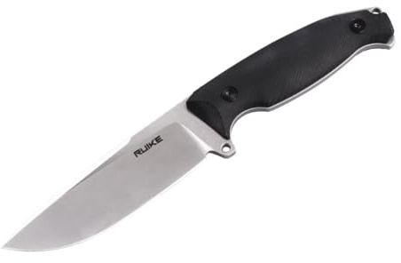 RUIKE RKEF118G F118-G Hoja fija verde hoja de la hoja del cuchillo exterior: 11,43 cm Jager F118 hoja fija verde, 0, multicolor, pequeña