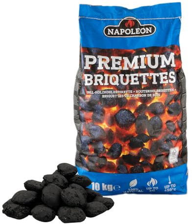 Napoleon Grillbriketts 10 kg FSC, Hartholz, Tablette