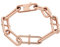 Fossil Women's Heritage D-Link Rose Gold-Tone Stainless Steel Chain Bracelet, JF04671791