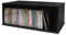 SdroceRyaM Scaffalatura per CD - Display multimediale in legno per CD, videogiochi, libri - 15,67 x 6,77 x 6,38 pollici - Stoccaggio e organizzazione (nero)