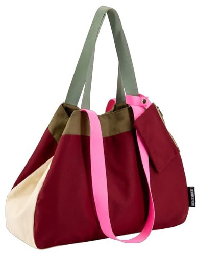 REMEMBER Canvas Tasche Emma - 100% Baumwolle - B 50 x T 16 x H 36 cm
