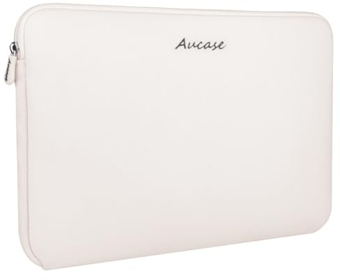 Aucase 13-14 Pulgadas Funda Para Ordenadores Portátiles, Housse pour MacBook Pro 15.3''/ Air 15'', Surface 15, Chromebook 14, Ordinateur Portable de Protection en néoprène pour Homme et Femme
