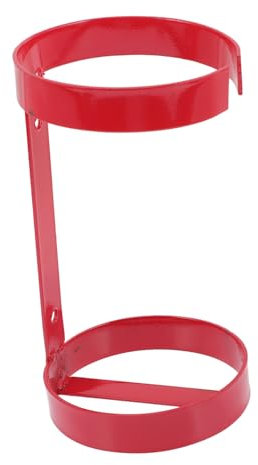 Artibetter Supporto per Estintore in Ferro Porta Estintore da 2 Kg Gancio Metallico Antiruggine per Auto e Casa Montaggio Parete Saldato
