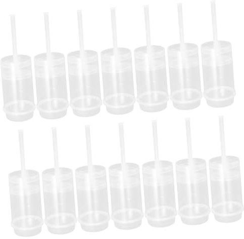 Mikinona 30stücke Push-up Kuchenformen Runde Form Kuchen Behälter Diy Kuchenröhre Kuchenhalter Push-cake-tube