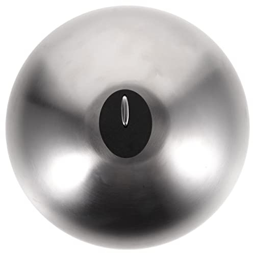 Garneck Elegante Coperchio per Griglia in Acciaio Inossidabile a Cupola Protezione dagli Schizzi Versatile Coperchio per Pasti Design con Maniglia di Cm