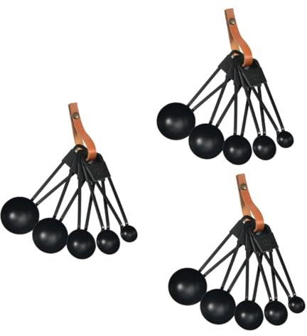 Cabilock 15 Cucharas Medidoras Tazas Medidoras Anidadas Tazas Medidoras Ajustables Tazas Y Cucharas Medidoras Café Cucharadas De Azúcar Cuchara De Cocina Cucharadita Para Hornear Hornear