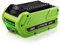 Ersatzakku für GreenWorks Akku 40V 6000mAh Li-ion G-MAX Langlebige Batterie, passend für GreenWorks 40V Akku Model 29727 29252 20202 22262 25312 25322 20642 22272 27062 21242 (Nicht für Gen 1)