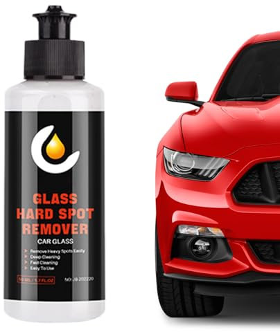 Filmati di olio di vetro per auto – detergente per parabrezza auto, trattamento anti-arresto | L'applicatore per pennelli - , ripristina la chiarezza, elimina i film di olio ostinato,