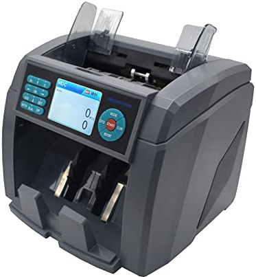 Contatore di banconote, XD-700 Contatore monetario a valore misto Valuto contatore bancario con alta qualità Cis Funzione di stampa della ricevuta immagine