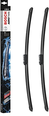 Bosch Wiper Blade Aerotwin A351S, Length: 600mm/600mm − Set of Front Wiper Blades
