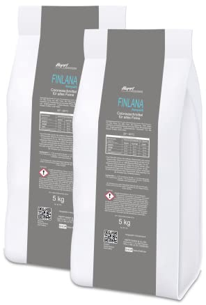 Hepp Colorwaschmittel Kompakt Finlana, extrem sparsam, Ohne Füllstoffe 10 kg (2x5kg) Parfümfrei