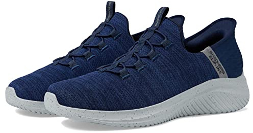 Skechers - Ultra Flex 3.0 - herrsko, sneaker, dra-på-skor, slipp använda händerna, Marinblått Xsp, 11.5 Wide