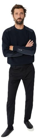 Ecoalf Herren YELOALF Cotton Pants Man Baumwollhose Mann, DEEP Navy, 0036