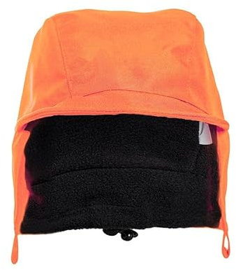 Fulmössa – vinterfodrad mössa med öronlappar - Onesize (Orange)