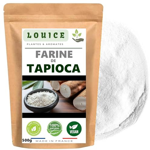 Harina de Tapioca 500g – Ideal para una cocina sin gluten y creativa