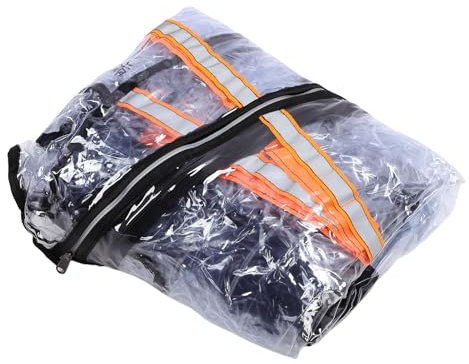 Haofy Cubierta de Montacargas Transparente Universal, Capacidad de Peso de 6000 Libras, Todo Clima, Material Transparente de EVA, a Prueba de Viento, Sol y Protección, con Correas