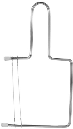 Milageto Trancheuse à Fromage, Coupe-Fromage en Fil de Fer, Gadget de Cuisine Polyvalent, Coupe Rapide, Outil réglable pour fromages en Bloc pour Magasin et