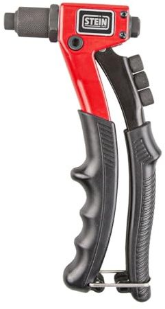 Remachadora - herramienta profesional de alta resistencia, 4 boquillas intercambiables, diseño ergonómico, fácil manejo y durabilidad garantizada.