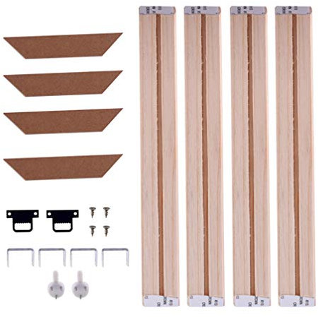 Wood Stretcher Bars Painting Canvas Wooden Frame for Gallery Wrap Oil Painting Poster Prints Picture Frame Kits DIY Arts Accessory Materials Supply 40x50cm