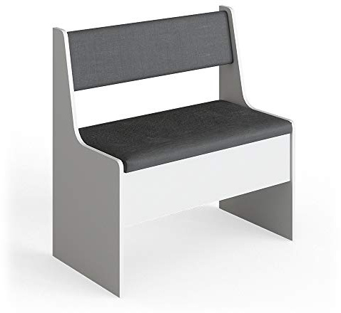 Vicco Gruppo panca ad angolo Roman, Bianco, 41.5 x 76.6 cm