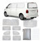 Opaltool 8PCS Ensemble de Panneaux Occultants Thermiques Internes pour VW Transporter T5 T6, SWB Pare-Soleil Occultant Thermique et Résistants Aux UV, Housse D'écran Pliable Argentée