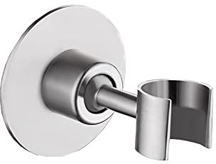 Handbrause Halterung, Verstellbar Brausehalter Duschhalterung, Duschhalterung Ohne Bohren Duschhalterung Aus Edelstahl, Universelle Drehung,Brausehalter für Badezimmer Duschstange