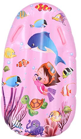 SAFIGLE Tabla Surf Inflable PVC Colchoneta para Juguete De Piscina Dibujos Animados Juguete De Natación