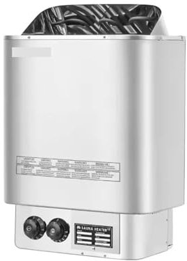 Stufa per sauna, Riscaldatori elettrici for sauna da 9KW Controllo digitale Controller interno in acciaio inossidabile Stufa for sauna Mini riscaldatore elettrico for sauna a vapore secco Spa Uso dell