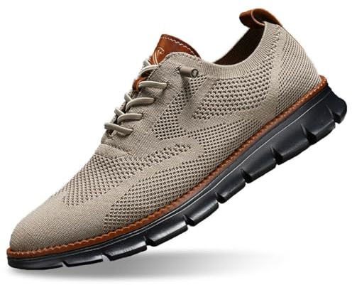 DKLOVIFU Breeze Schuhe Herren, Urban - Ultrabequem Limitierte Auflage Blackout, Atmungsaktive Sneaker Sportschuhe Laufschuhe Turnschuhe Tennis Fitness Walkingschuhe