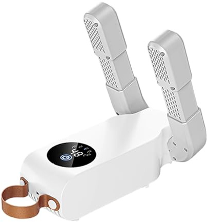 SVCEQZE Secador de Zapatos | Soporte Plegable para Calentar Botas - Secador de Botas y Guantes con Temporizador de 5 Niveles,para Gimnasio Aventuras Exteriores Trabajo Campamento Casa Vestuarios