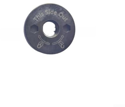 Set di flange interne ed esterne per smerigliatrice angolare DCG405 DCG414, progettato per fissare dischi di macinazione e prevenire danni al motore da detriti (N484250)