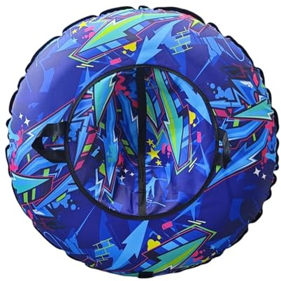Tubo Da Slittino - 104 cm Con Maniglie Gonfiabile In PVC - Slittino Per Adulti | Per Esterni Bambini Inverno Camping Giardino Piscina Natale