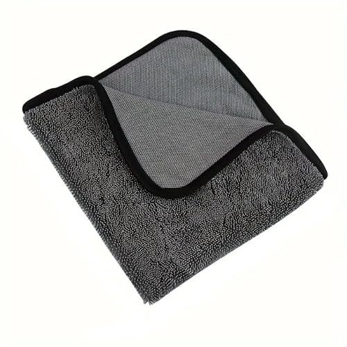 Kingsheep Trockentuch Mikrofasertücher professionellen Autopflege hohe Aufnahmekapazität Grosse Microfaser Tücher Extrem saugstark 60cm*90cm 600gsm1er Set