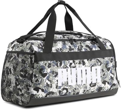 PUMA PUMA CHALLENGER AOP Small Sports Bag - Borse sportive Unisex, PUMA Black-Camouflage AOP, OSFA - 091144