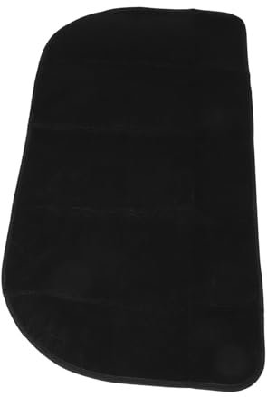 Zerodeko Tapis Cheminée Ignifuge Demi-Lune Protection Sol Résistante Au Feu pour Intérieur Et Barbecue Extérieur Tapis Isolant pour Foyer